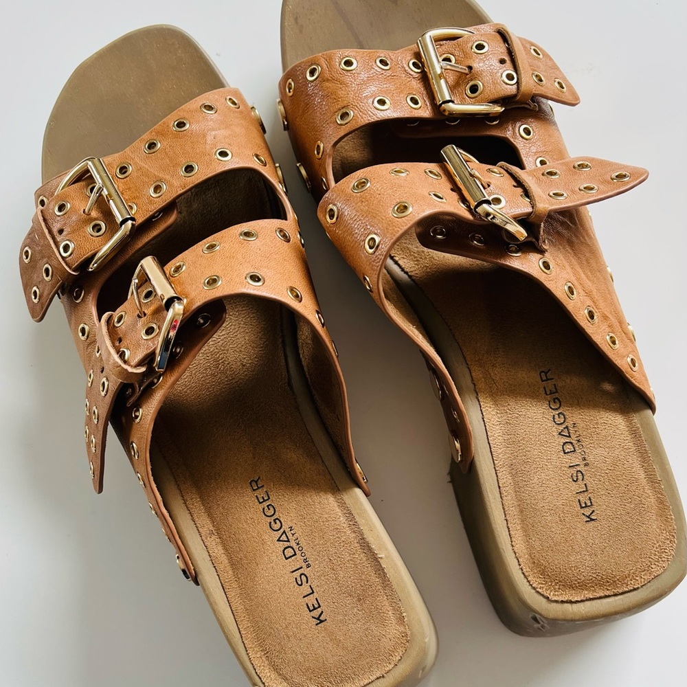 Kelsi Dagger Brooklyn Jolt Sandals• Sz 7.5 - Picture 7 of 15